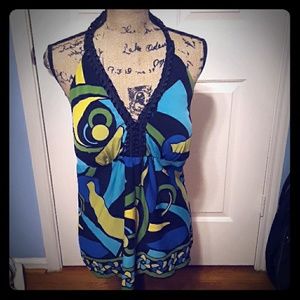 BEAUTIFUL MULTI COLORED AND DESIGNED BRADED HALTER